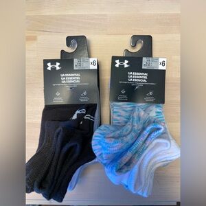 Under Armour Unisex Athletic No-Show Socks - 2x6-Pack